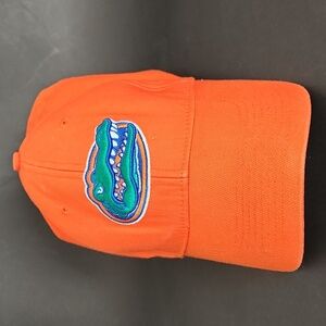 Nike Orange Cap with Blue Accent